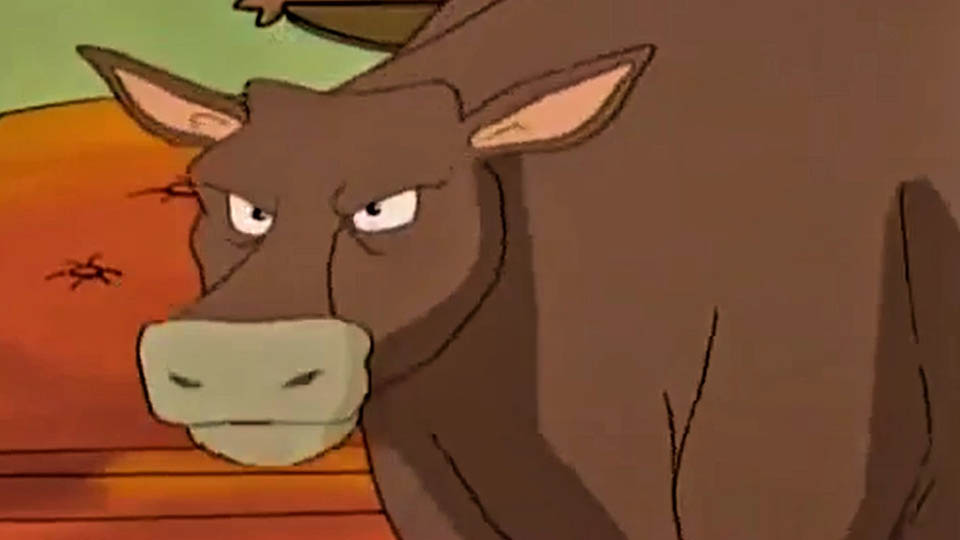 Man-Eating Cow from The Tick Animated TV Series
