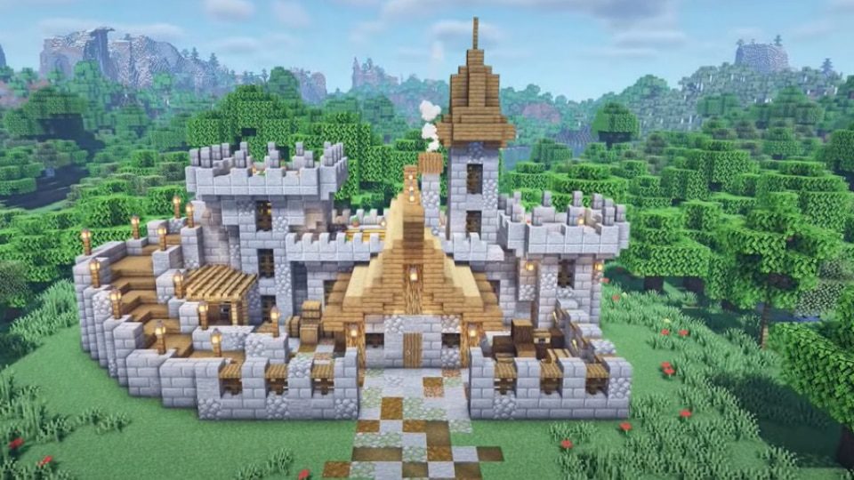 Small Minecraft Castle