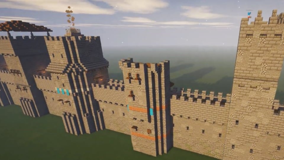 Minecraft Castle Towers (8 Designs)