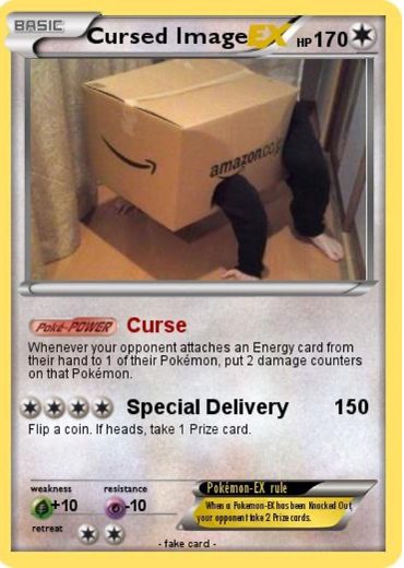 Cursed Pokémon Delivery Box
