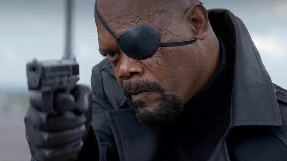 Nick Fury from Avengers, movies
