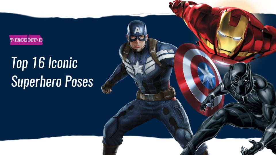 Top 16 Iconic Superhero Poses