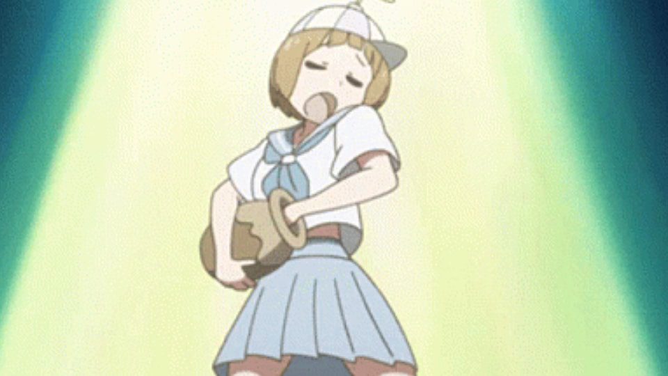anime schoolgirl mako mankanshoku