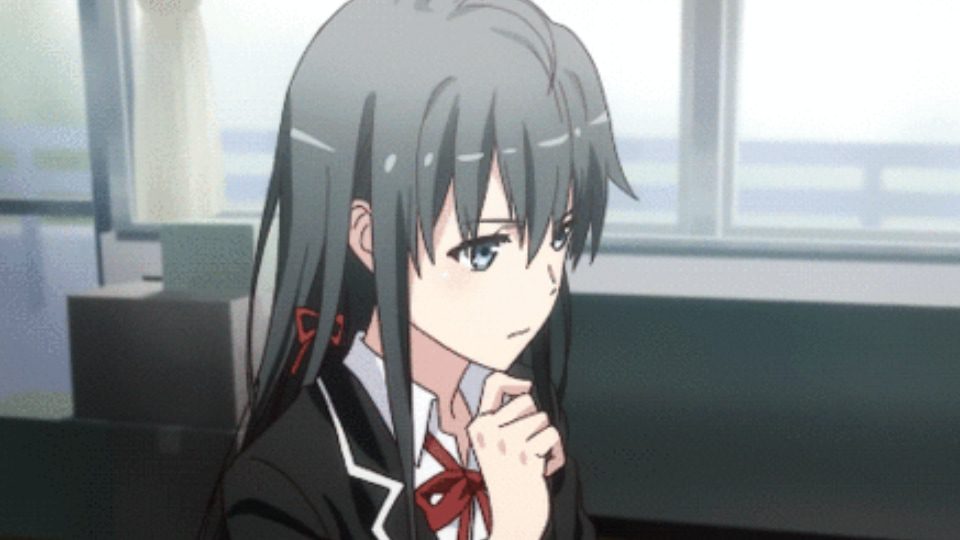 anime schoolgirl yukino yukinoshita