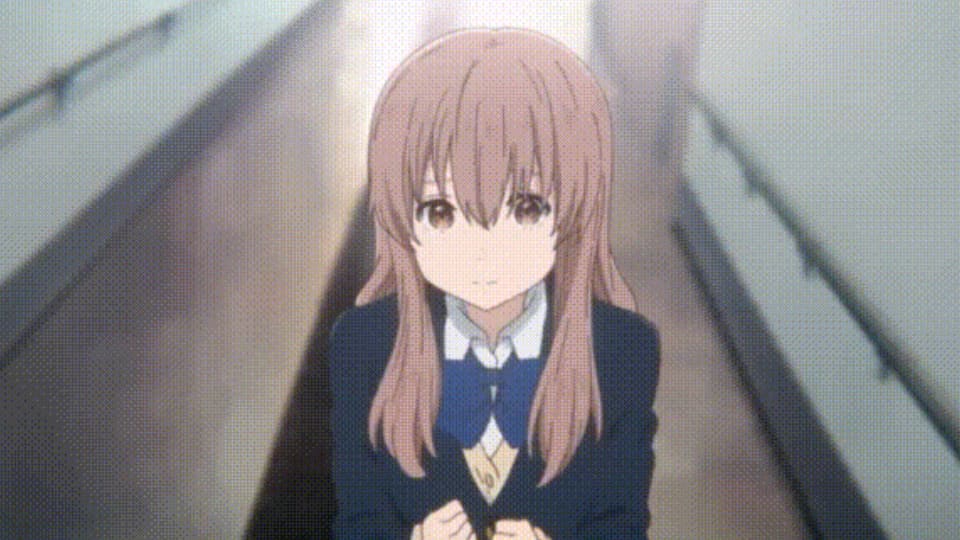 anime schoolgirl Shoko Nishimiya