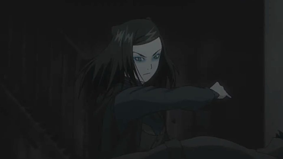 Re-l Mayer from Ergo Proxy, standing out as one of the best emo anime characters in dystopian settings.