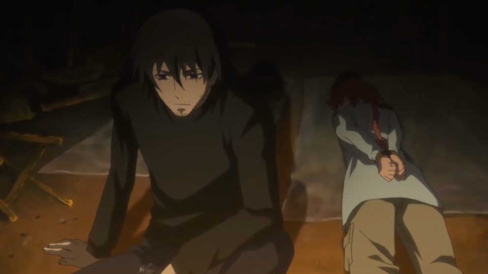 Hei from Darker than Black, wearing a despaired expression, emblematic of the depth seen in many emo anime characters.





