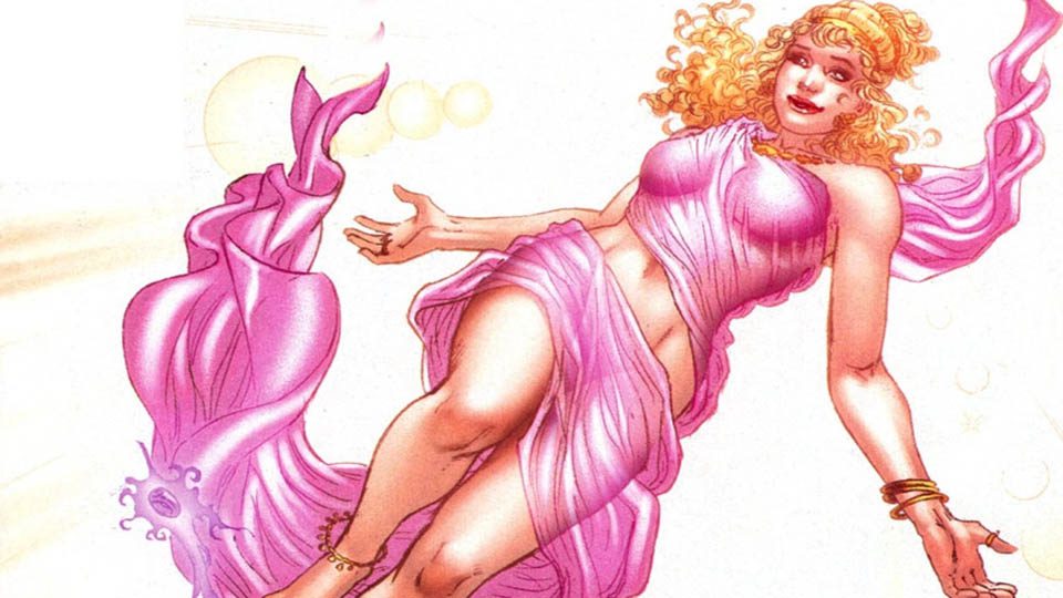 Aphrodite pink superhero