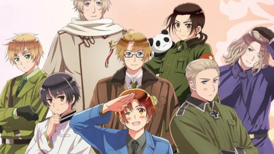 Hetalia Axis Powers anime set in france