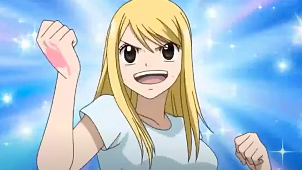 Lucy Heartfilia loyal anime character 