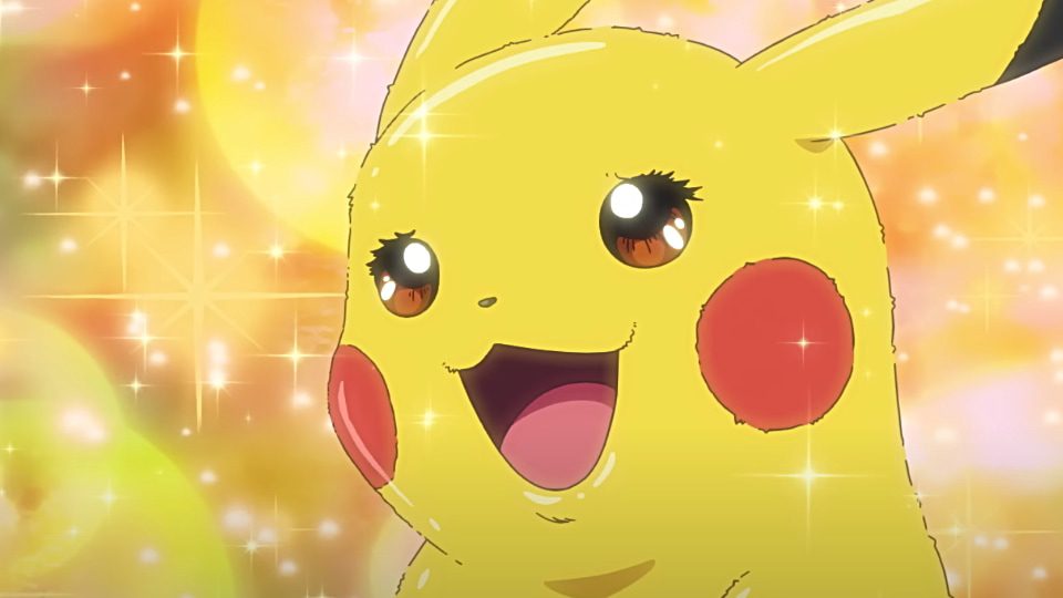 Pikachu loyal anime character