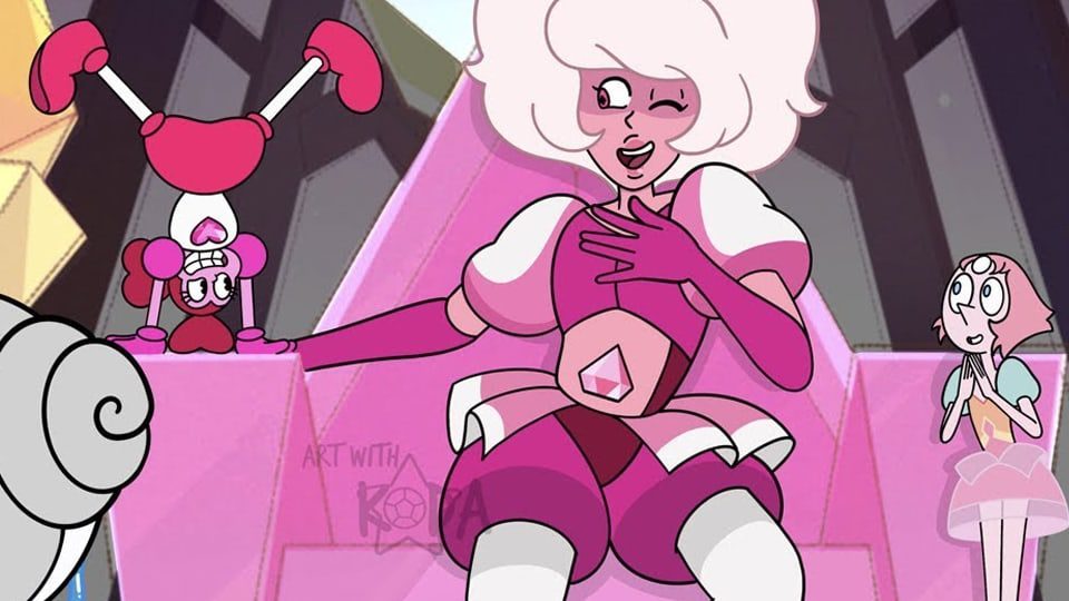 Pink Pearl pink superhero