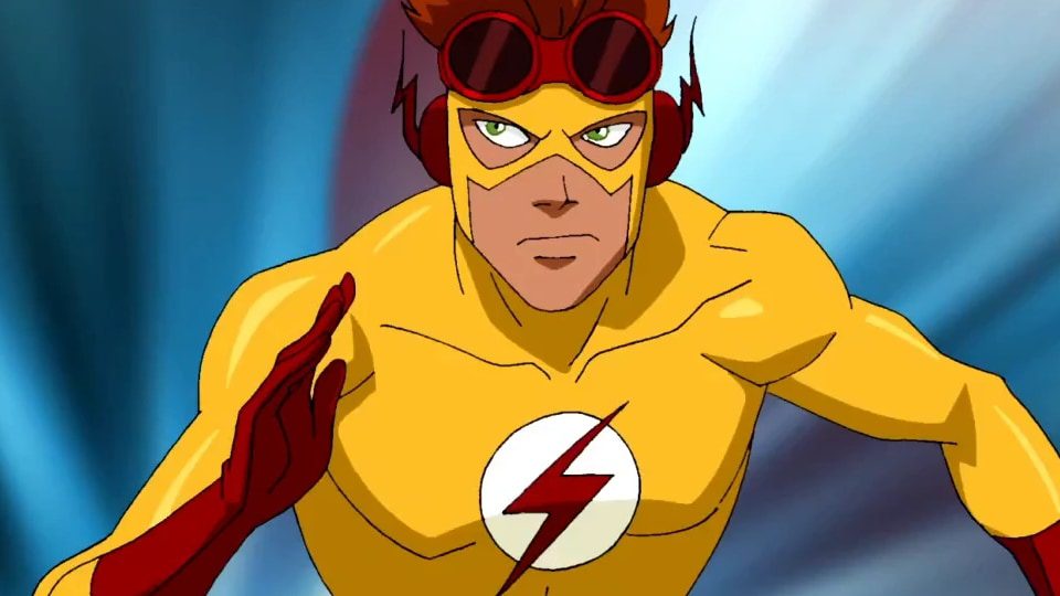 Wally West yellow superhero