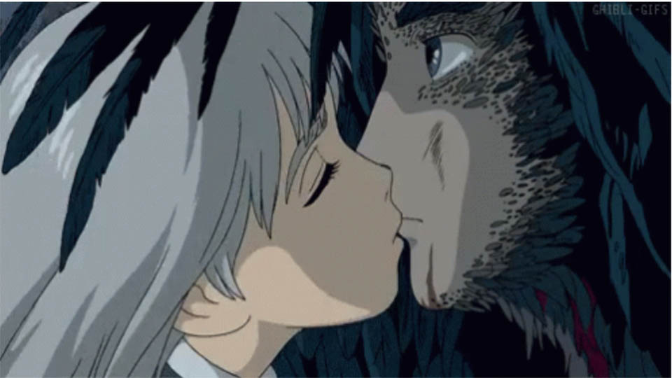 Anime Kiss Sophie and Howl 