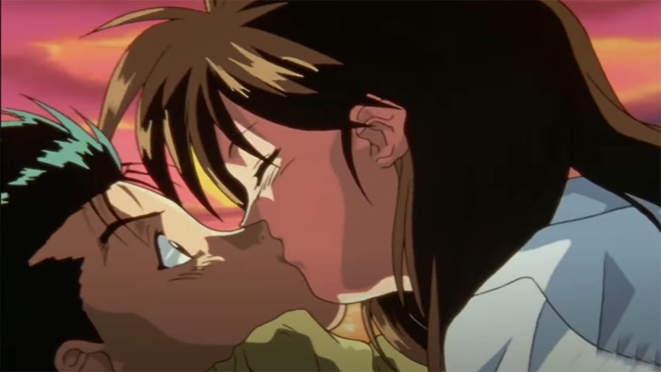 Anime Kiss Yusuke and Keiko
