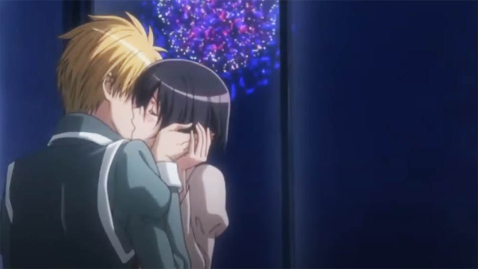 Anime Kiss Usui and Misaki