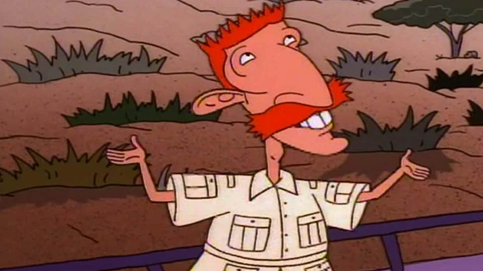 Nigel Thornberry cartoon characters with big noses