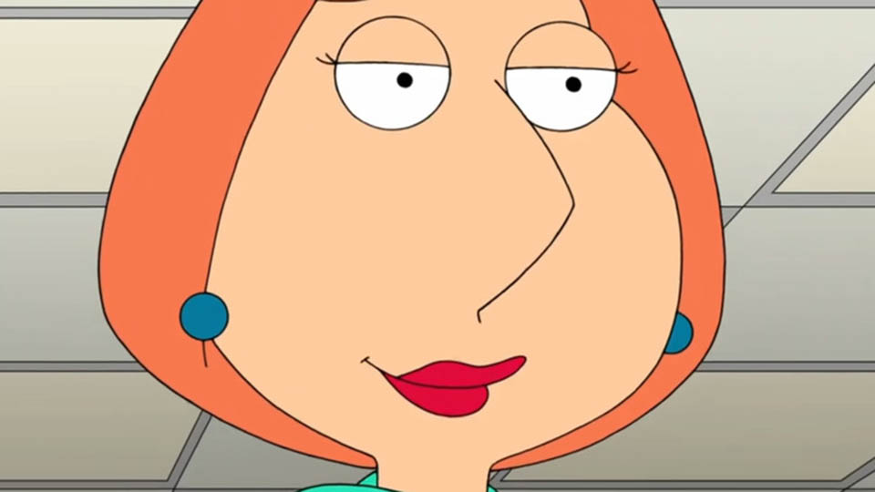 Lois Griffin cartoon characters with big noses