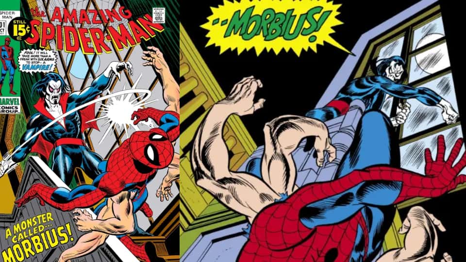 morbius vs spider-man