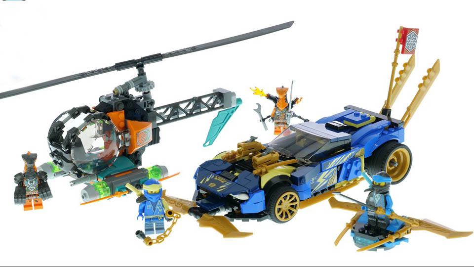 Jay and Nya’s Race Car EVO - 71776 Lego set