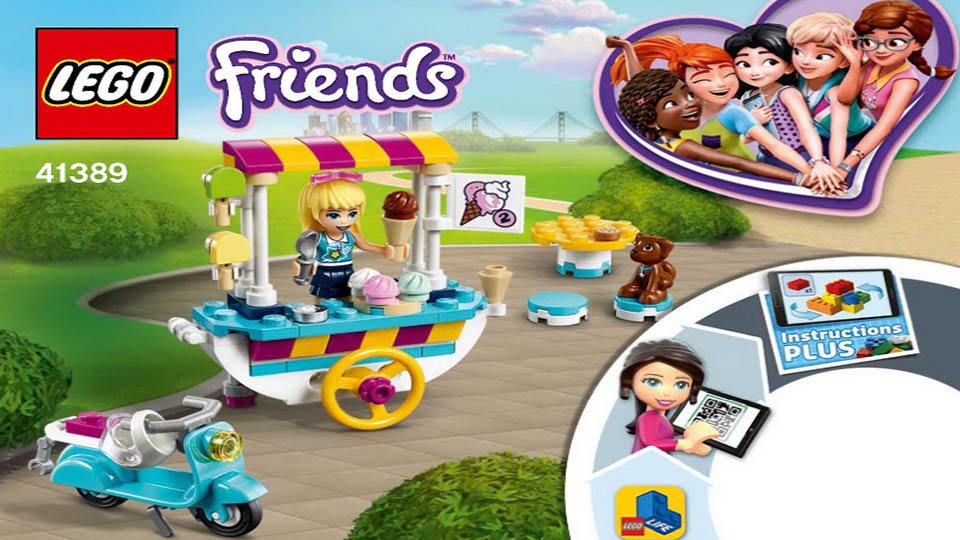 Picture of LEGO Friends Ice Cream Cart - 41389 Lego set