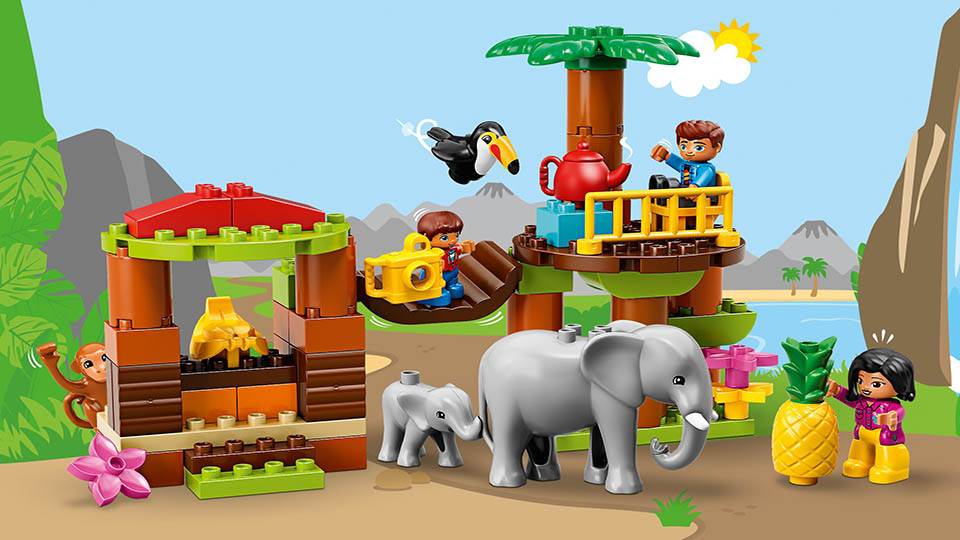 LEGO Duplo Tropical Island Set - 10906 set