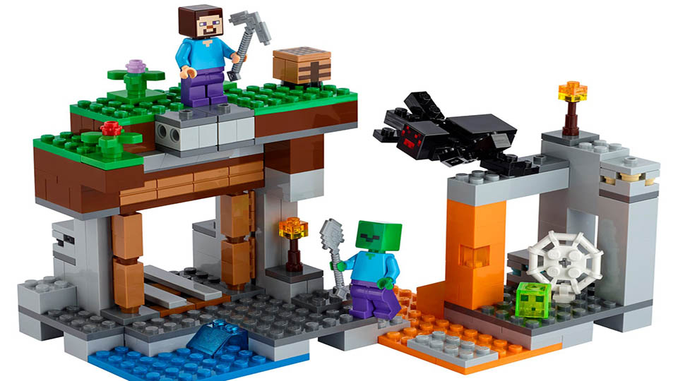 LEGO MINECRAFT THE ABANDONED MINE BUILDING – 21166 set