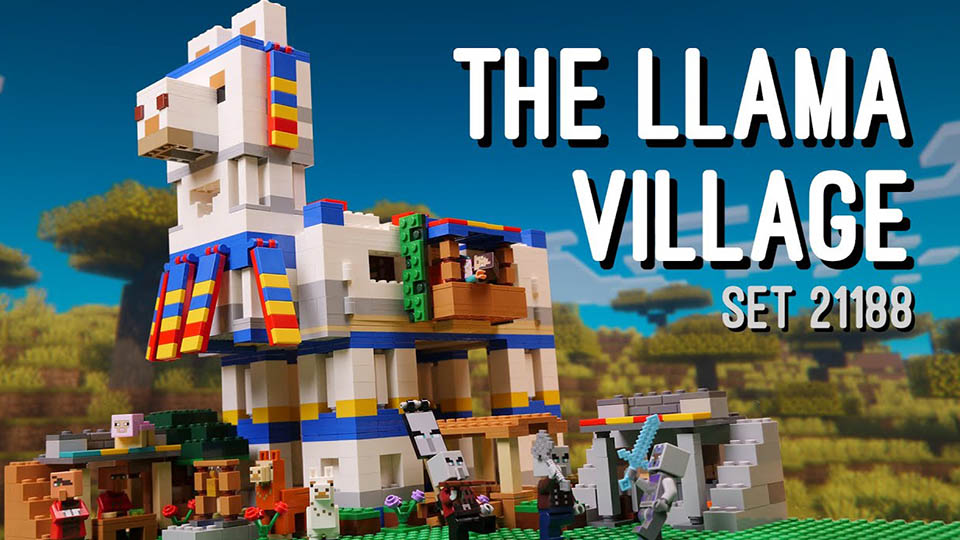 LEGO Minecraft The Llama Village - 21188 set