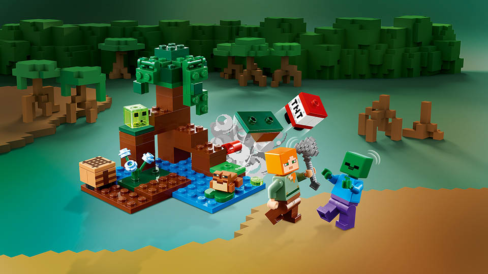 LEGO Minecraft the Swamp Adventure – 21240 set