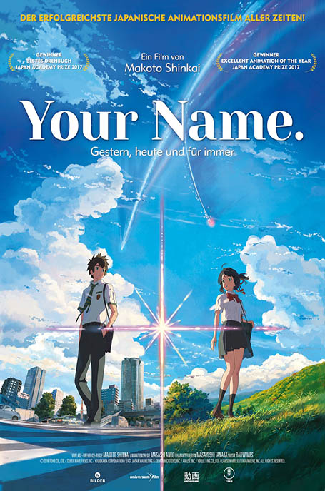 Your Name anime movie poster