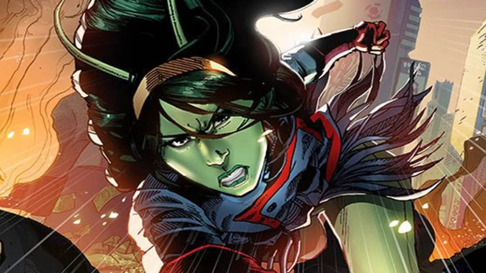 Picture of Mantis from Marvel comics