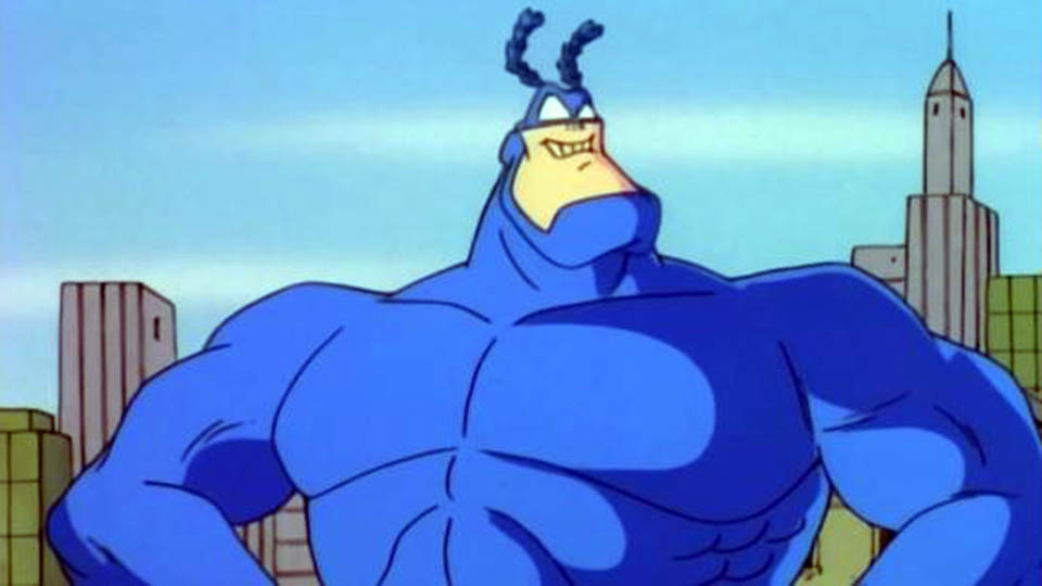The Tick from The Tick 1994 Animated Series