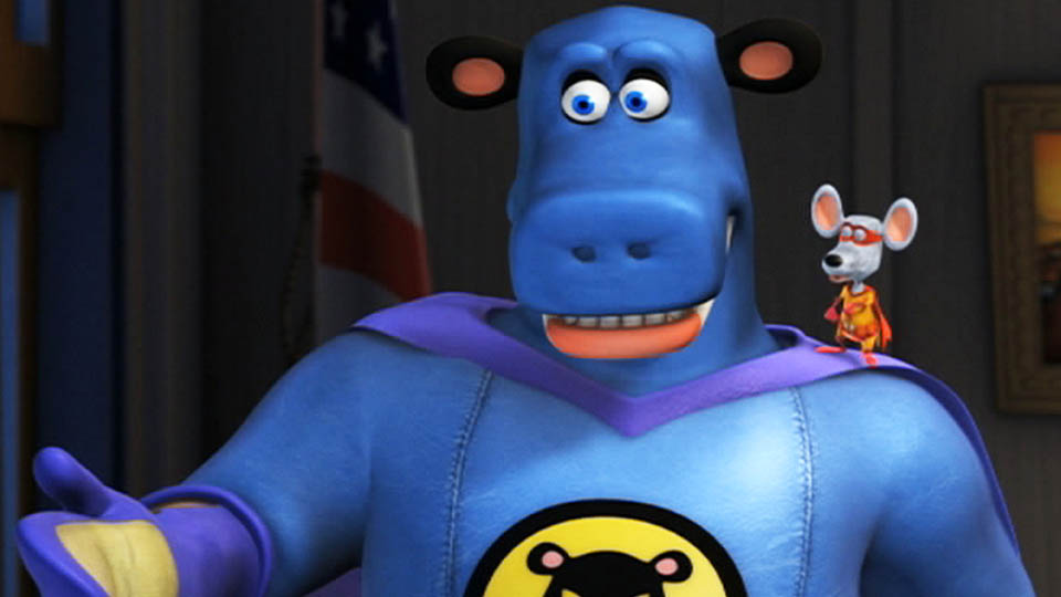Cowman from Back at the Barnyard animated series