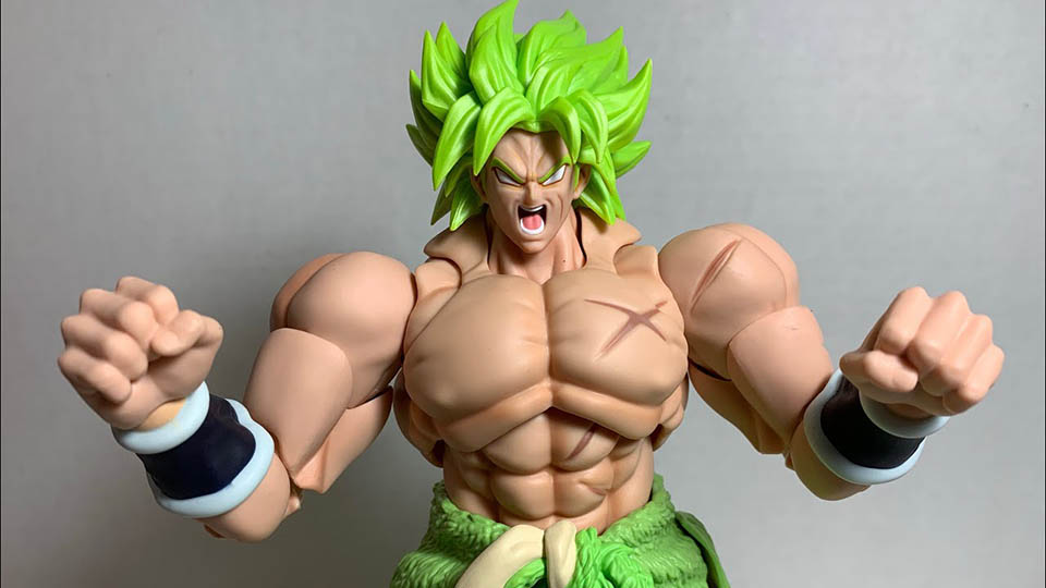 SH Figuarts Full Power Broly action figure