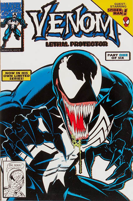 venom: lethal protector (1993) no. 1  (white cover) comic book