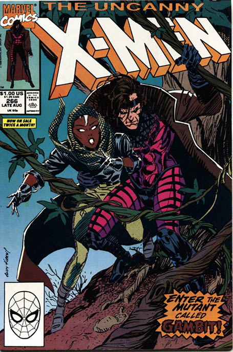 The Uncanny X-Men (1990) No. 266 comic book cover