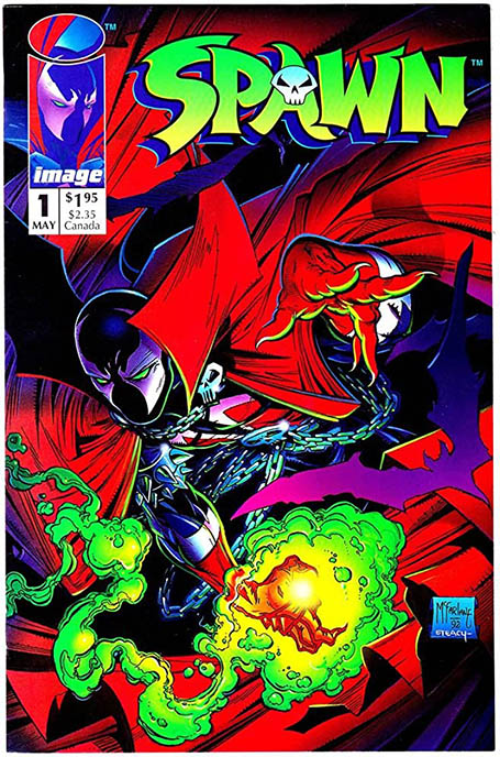 Spawn (1992) No.1 the UPC Variant comic book cover