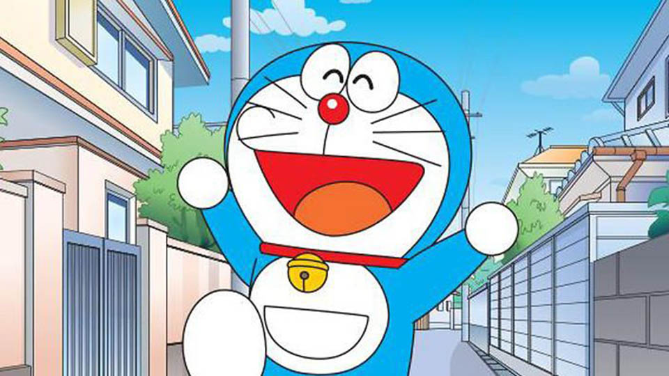 Cartoon Characters With Red Nose Doraemon from Soraemon anime series