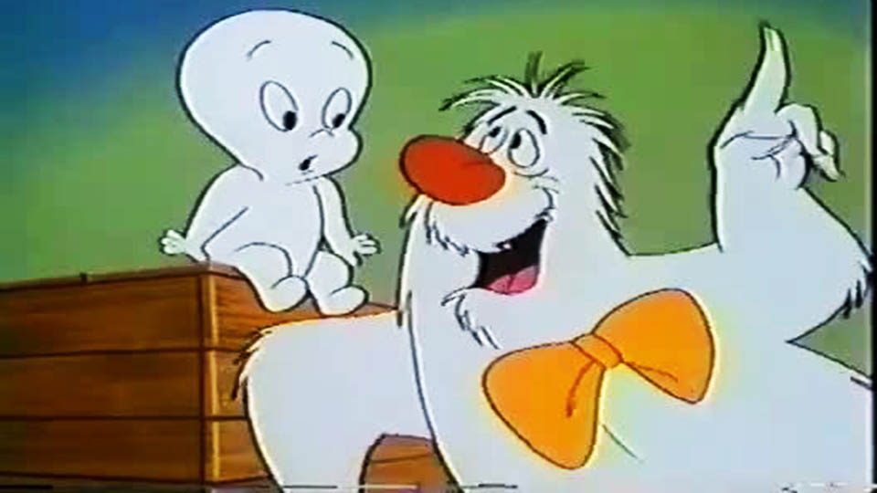 Cartoon Characters With Red Nose Hairy Scary from Casper and the Angels