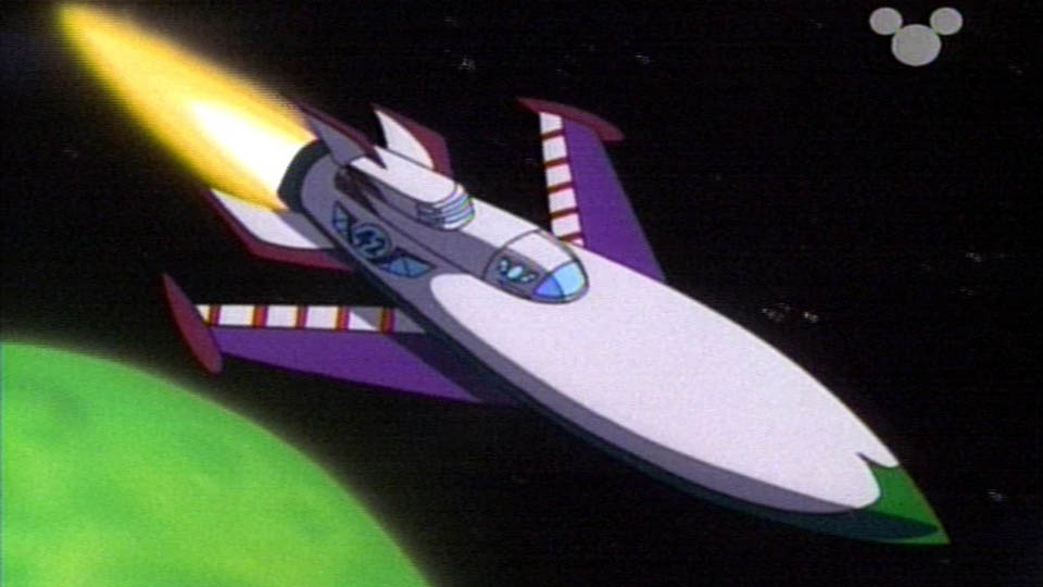 Star Cruiser 42 from Buzz Lightyear of Star Command  animated series
