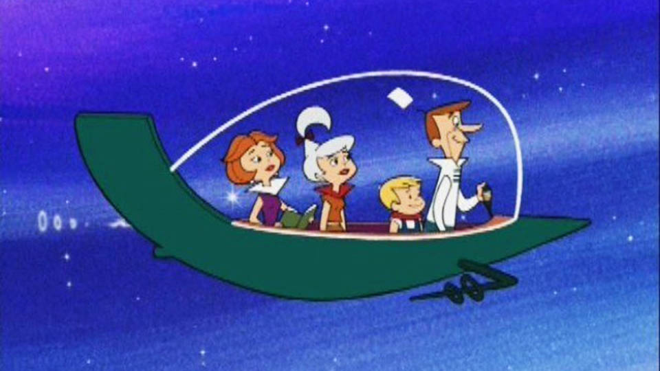 The Jetsons's Space Car from The  Jetsons animated series