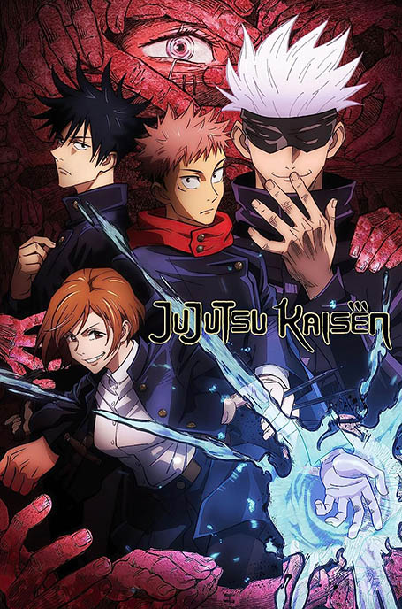 Jujutsu Kaisen  anime series poster