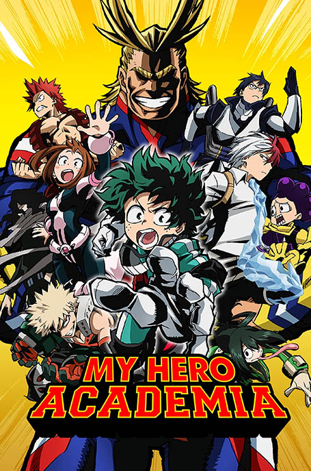 My Hero Academia anime series poster