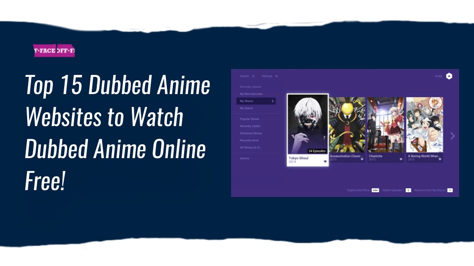 Top 15 Dubbed Anime Websites