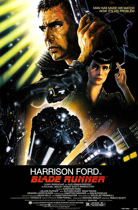 best cyberpunk movies: Blade Runner (1982)