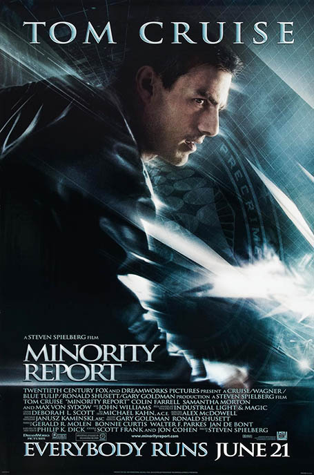best cyberpunk movies: Minority Report (2002)