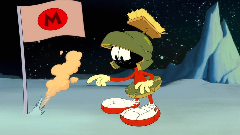 best aliens in cartoons: Marvin the Martian from Looney Tunes