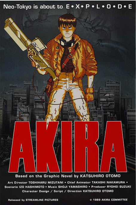 Best Cyberpunk Anime, Akira anime