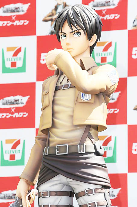 Life-Sized Eren and Levi (Attack on Titan)