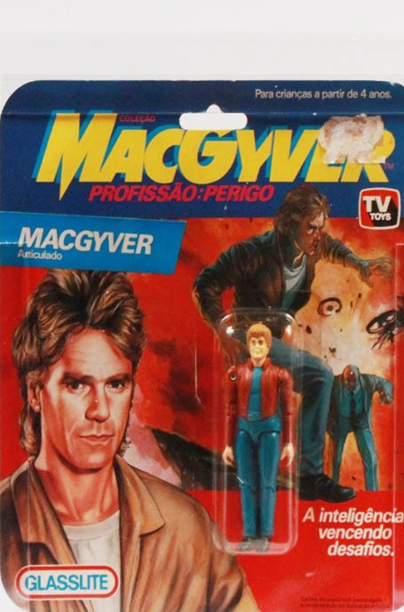 1993 Glasslite MacGyver: rarest action figures